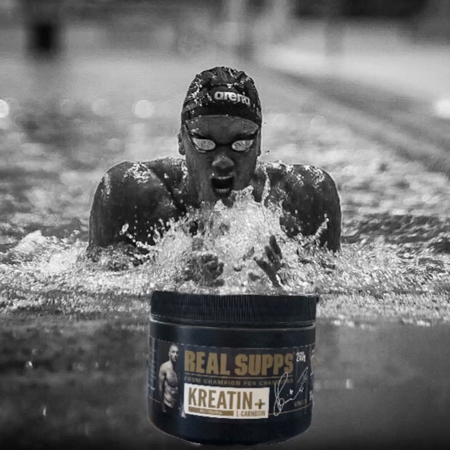 Schwimmer Melvin Imoudu_RealSupps Kreatin Plus